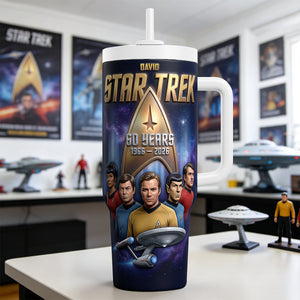 60th Anniversary Space Adventure Tumbler - Personalized Gifts For Space Lovers 02natn030326-Homacus