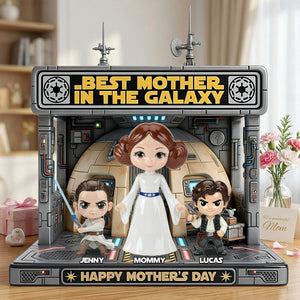 Universe Mom And Kids Acrylic Plaque - Personalized Gifts For Mother's Day Plaque 01OHTN010426-Homacus