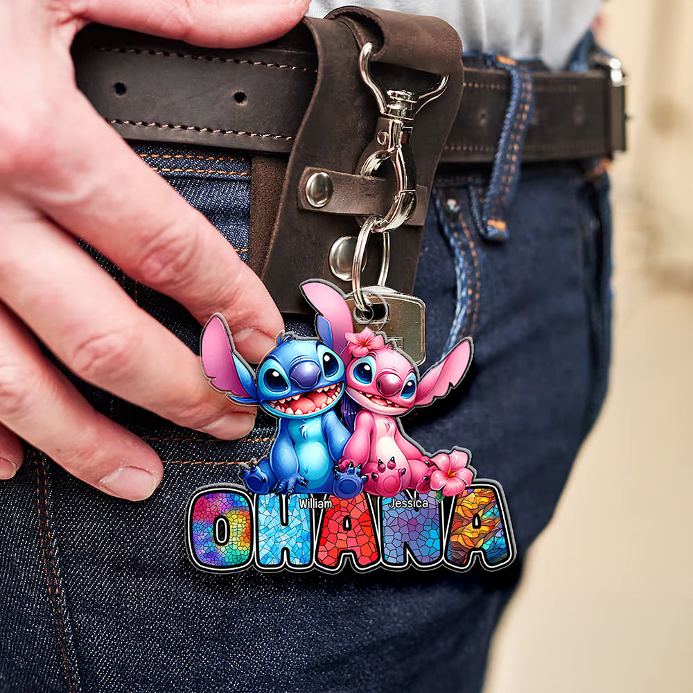 Personalized Gifts For Family Keychain 02OHQN110225-Homacus