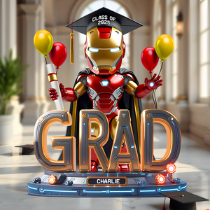 Iron Graduation Plaque - Personalized Gifts For Graduates 01napu150525-Homacus