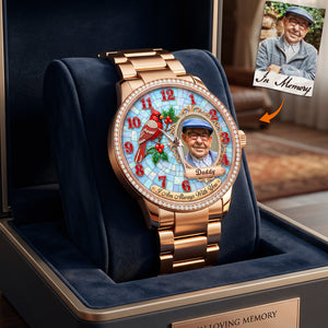 Always By Your Side Mesh Strap Quartz - Custom Photo Gifts To Remember Loved One 01huta270526-Homacus