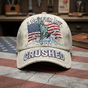 I Prefer My Ice Crush Gifts For American Patriots Classic Cap 03pata280226-Homacus