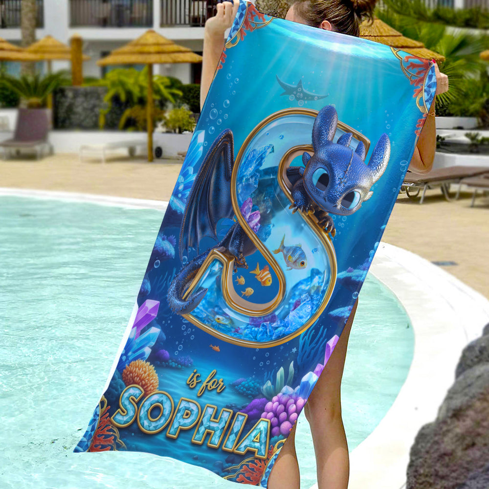 Mythic Ocean Beach Towel Personalized Gifts for Beach Lovers 02TGQN110725-Homacus