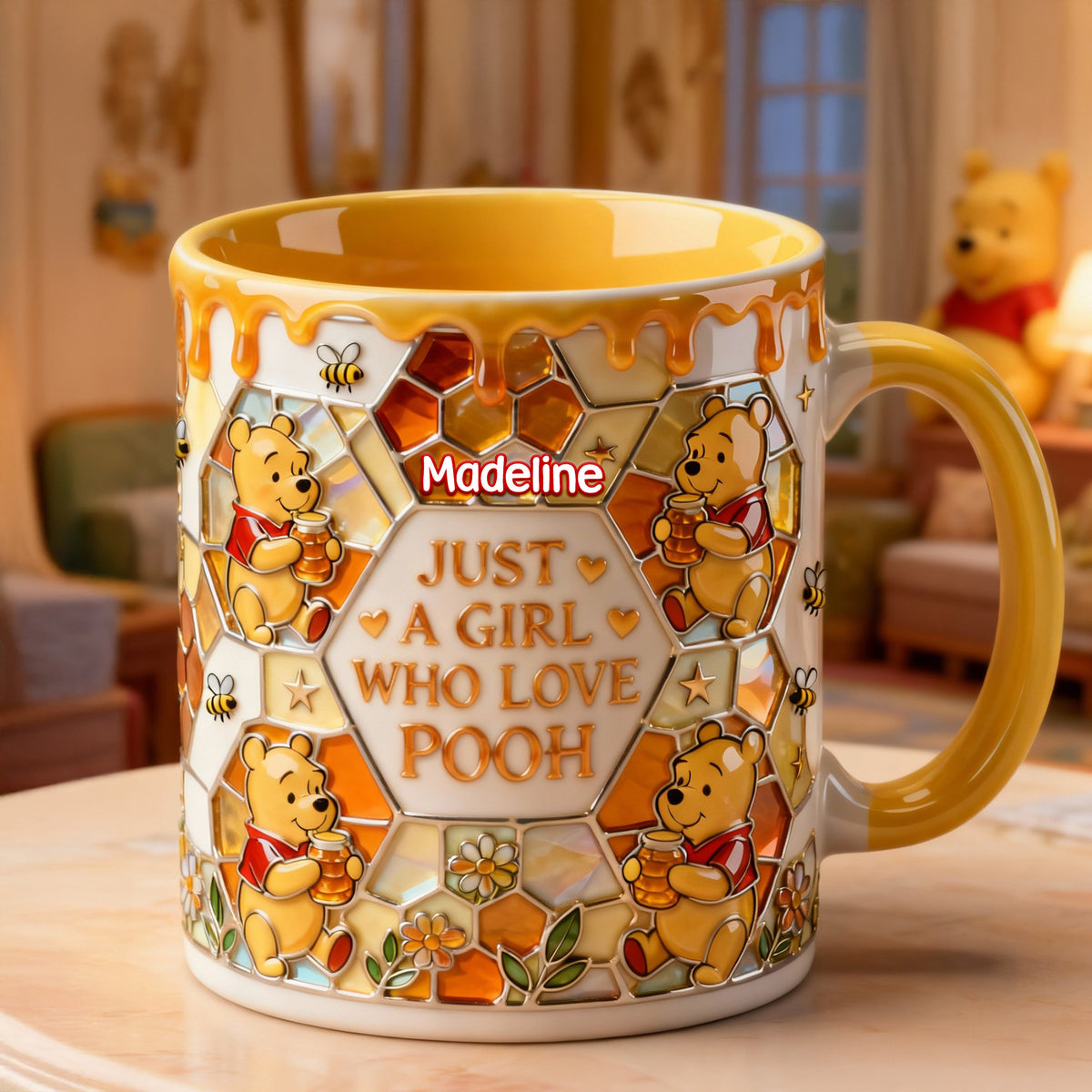 Lovely Accent Mug - Personalized Gifts 03hymg200126-Homacus