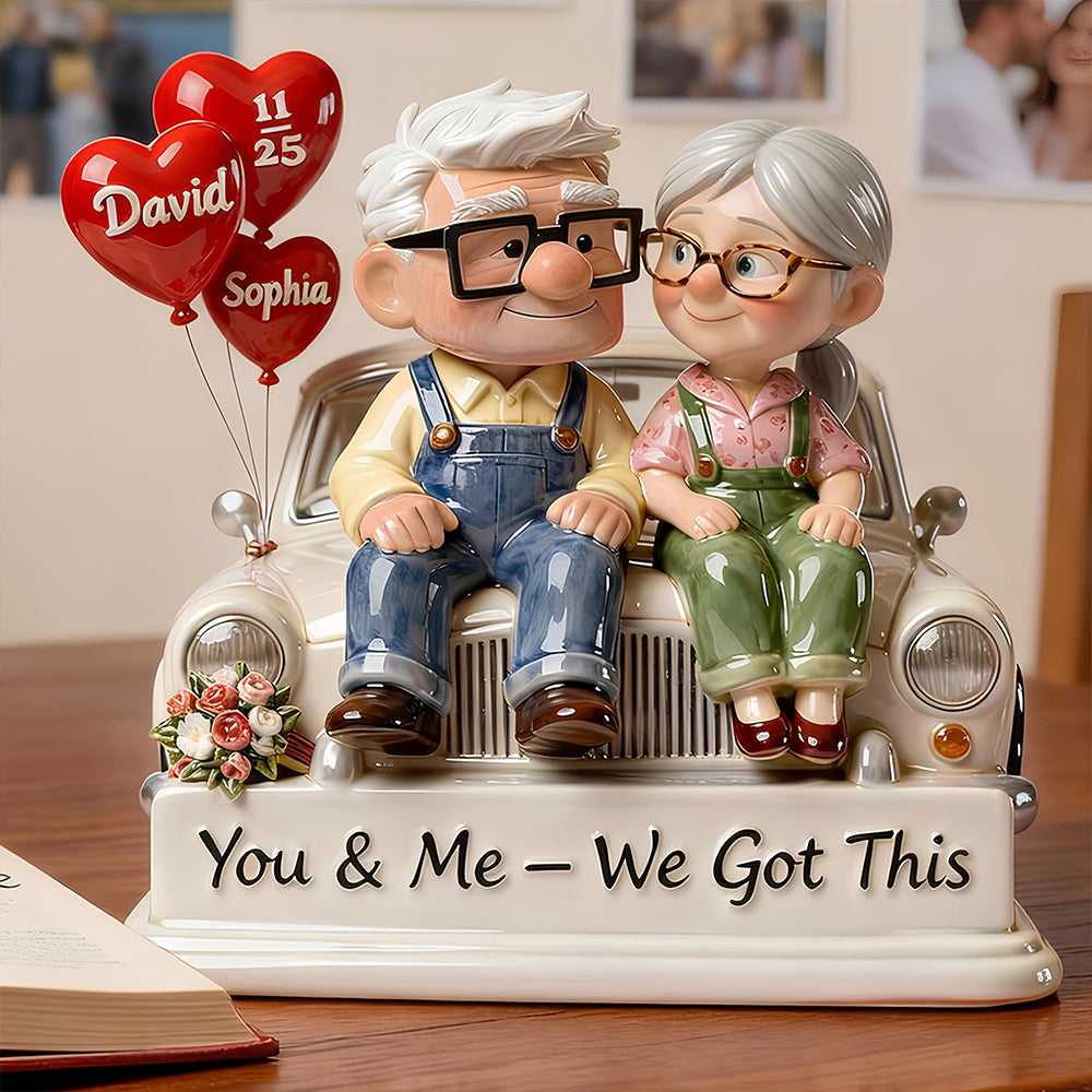 Old Couple Acrylic Plaque - Personalized Gifts For Couple 01TODT190126-Homacus