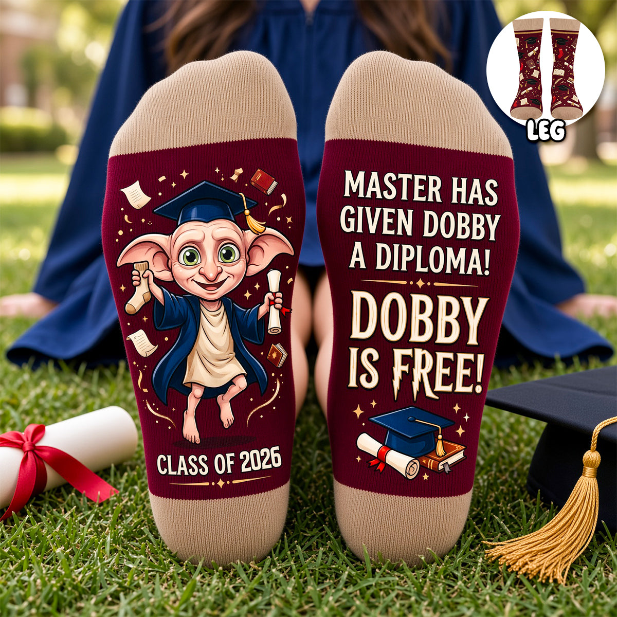 Graduation Middle Tube Socks - Personalized Graduate Gifts 04nadh280926-Homacus