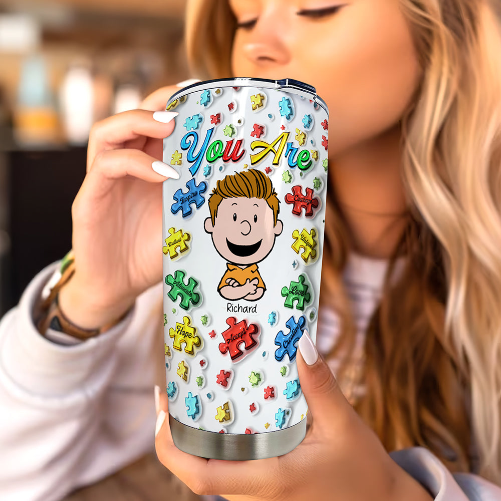 Personalized Gifts For Autism Awareness Tumbler 05toqn220225hh-Homacus