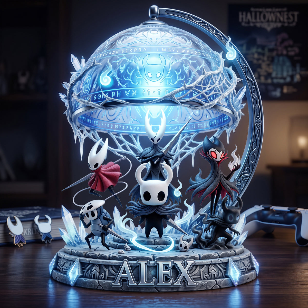 Insectoid Warriors Acrylic Light Box - Personalized Gifts 01nalu180726-Homacus