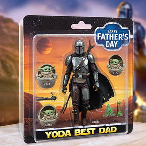 Personalized Gifts For Dad Acrylic Plaque, Best Dad In The Galaxy 03qhqn290425-Homacus