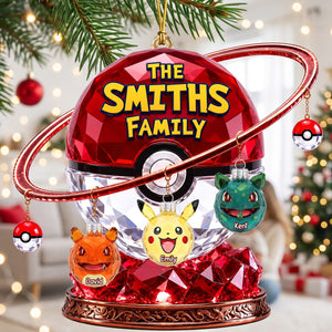 Creature Family Christmas Ornament - Personalized Gifts For Family 06ohqn030926
