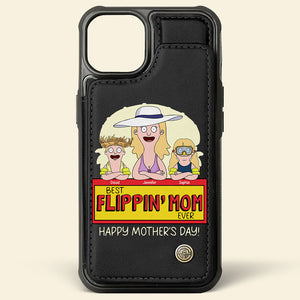 Personalized Gifts For Mom Leather Flip Wallet Phone Case 06kaqn200225hg-Homacus