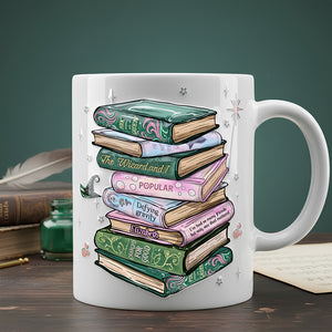 Bookworm Mug Personalized Gifts For Book Lovers 06TODT251125-Homacus