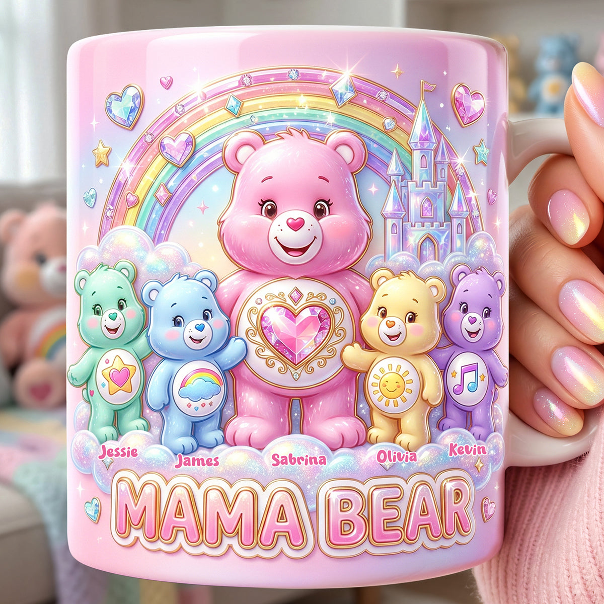 Colorful Cubs Crew Coffee Mug - Personalized Gifts For Mother's Day Coffee Mug 04NATA070426-Homacus