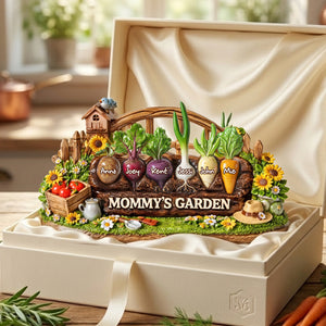 Grandma's Garden Acrylic Plaque - Personalized Mother's Day Gifts 06tylu190326-Homacus