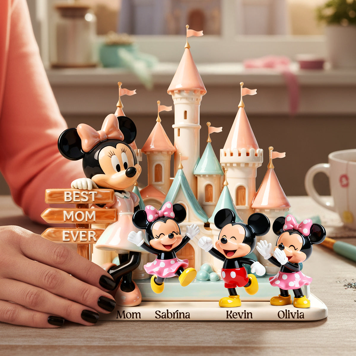 Best Mom Ever Acrylic Plaque - Personalized Gifts For Mom 03tota030226-Homacus