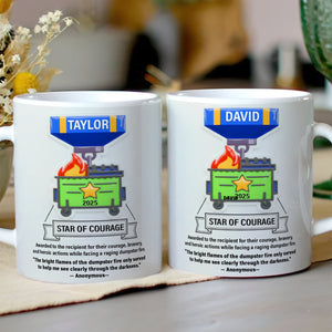 Coworker Award White Coffee Mug - Personalized Gifts For Coworkers 02KILU181125-Homacus