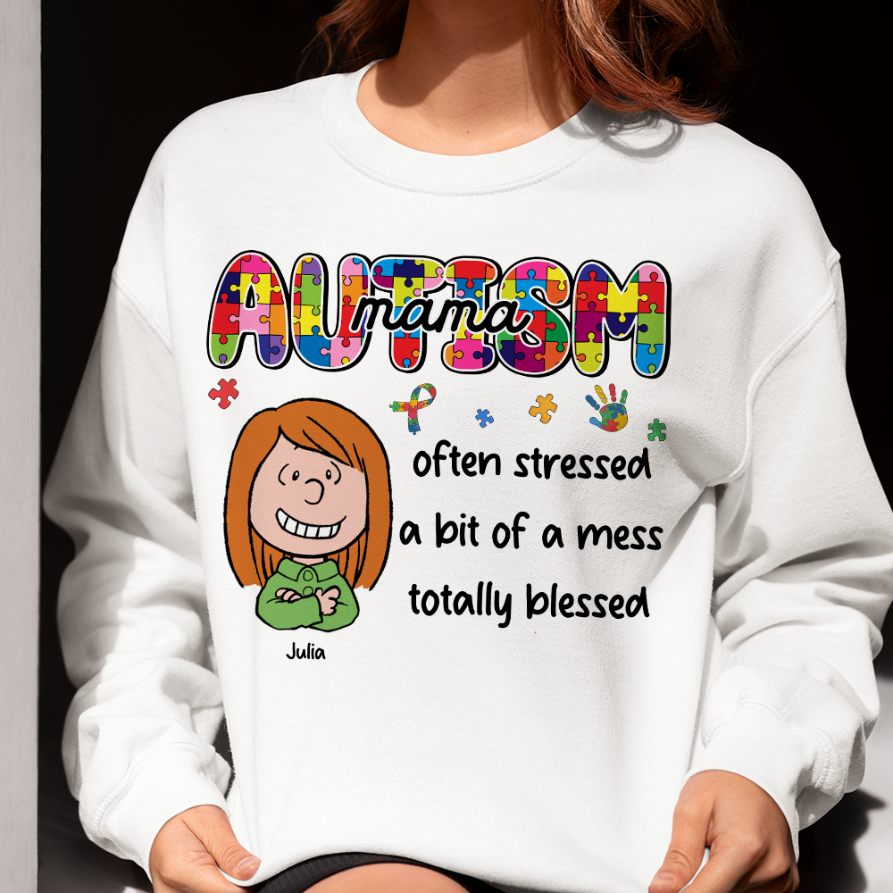 Personalized Gifts For Autism Mom Shirt 01topu240225hh-Homacus