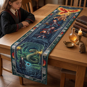 Epic High-Fantasy World Quilted Table Runner - Personalized Gifts 04hudt120826-Homacus
