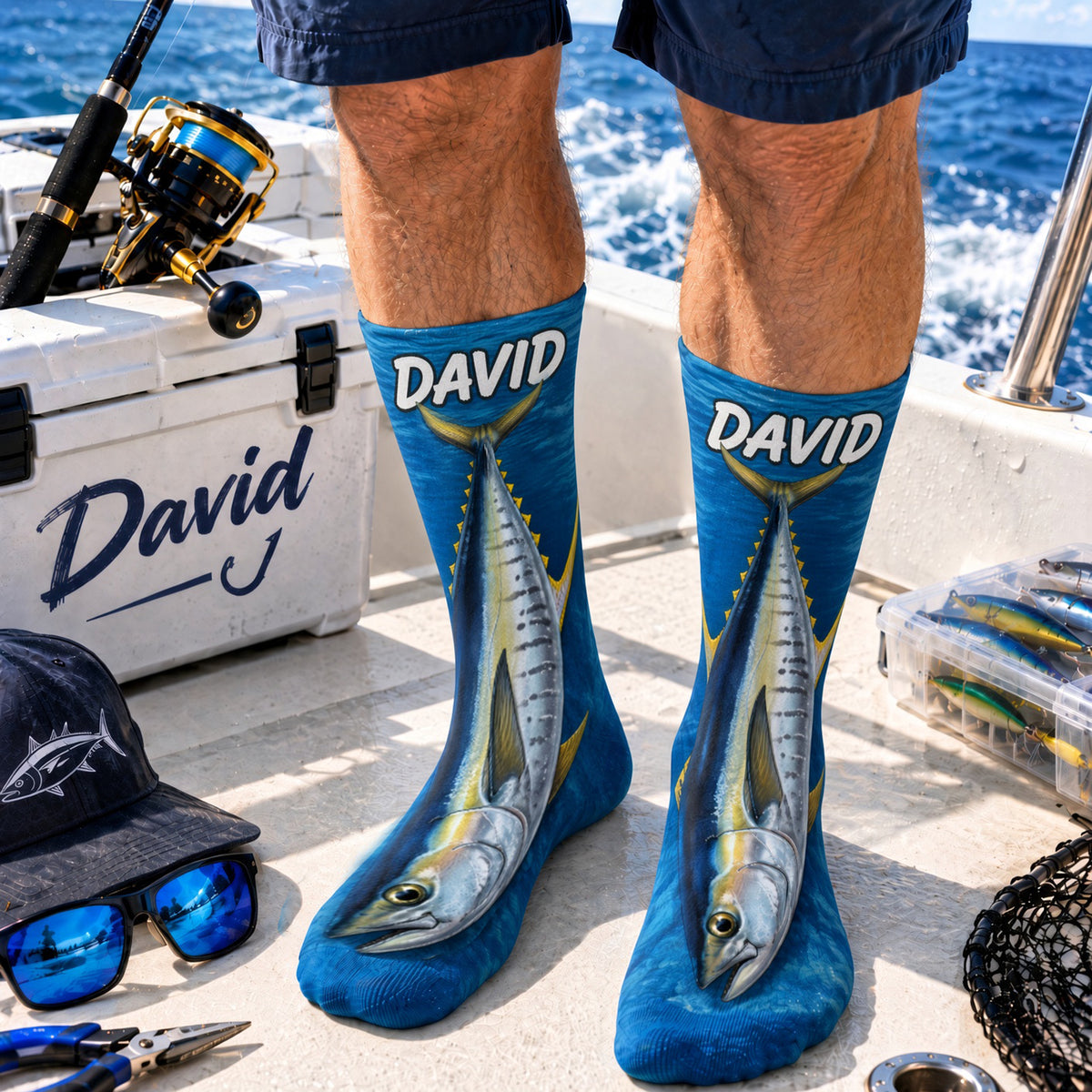 Big Catch Fishing Socks - Personalized Gifts For Fishing Lovers 03hulu210926-Homacus