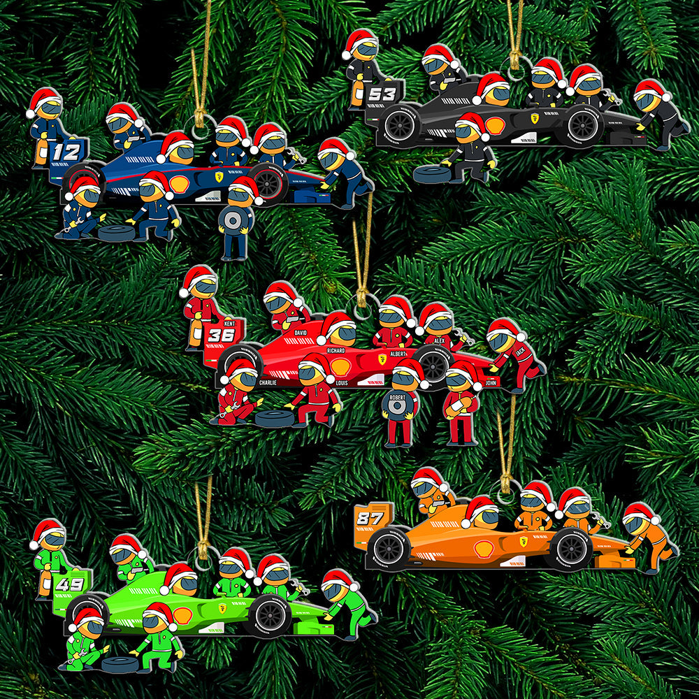 Personalized Gifts For Racing Team Christmas Ornament 02qhqn250924-Homacus