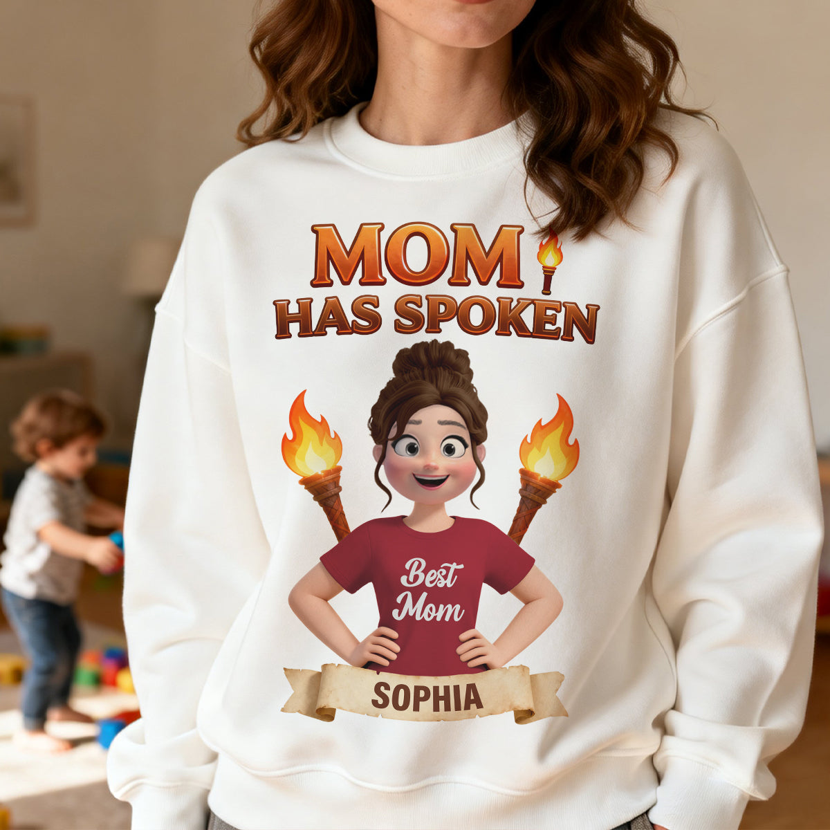 Mom Has Spoken Shirt - Personalized Gifts For Mom 04hutn230226-Homacus