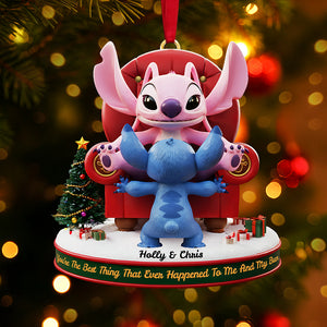 Personalized Gifts For Christmas, Funny Couple Acrylic Ornament 05ohta220925-Homacus