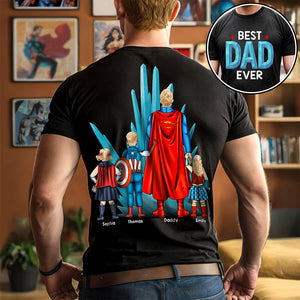 Best Dad Ever Shirt - Personalized Gifts For Dad 03ohqn020525pa-Homacus