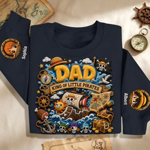 Dad's Greatest Treasure Shirt - Personalized Gift For Dads 06PAQN200526-Homacus