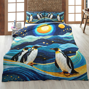 Gifts For Penguin Lovers Quilt Bed Set 06huqn210125-Homacus