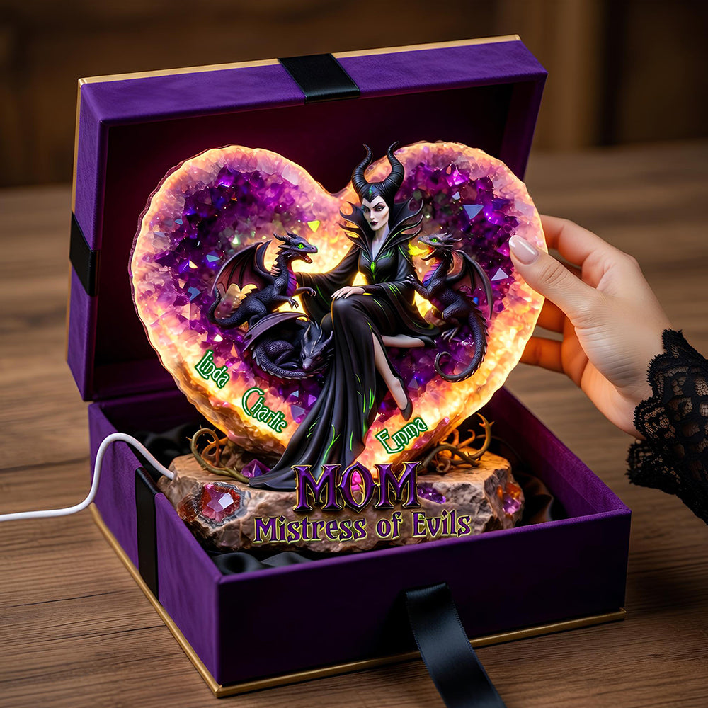 Mistress of Darkness Light Box Acrylic Light Box - Personalized Gifts For Mom 04HUDT130426-Homacus