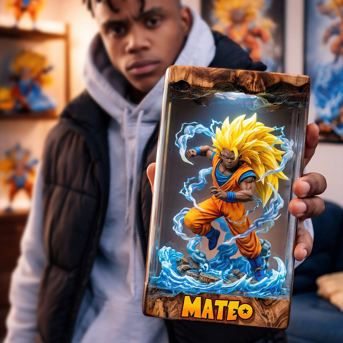 Ultimate Warrior Acrylic Plaque - Custom Photo Gifts 01hulu180326-Homacus