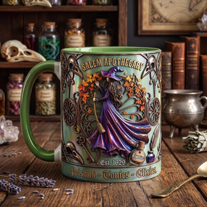 Ancient Ancestral Witch Accent Mug - Personalized Gifts For Witch Lovers 03QHTN010826-Homacus