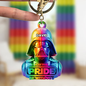 Galaxy LGBT Keychain - Personalized Gifts For LGBT 02natn300525-Homacus