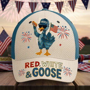Freedom Goose Classic Cap Personalized 4th of July Gifts 02NADT030625-Homacus