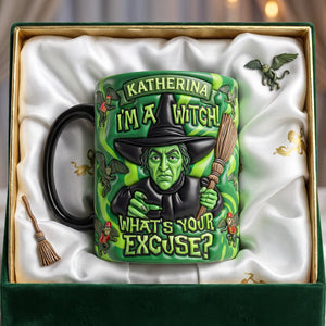 Magical Green Character Magic Mug - Personalized Gifts 02hudh100926-Homacus