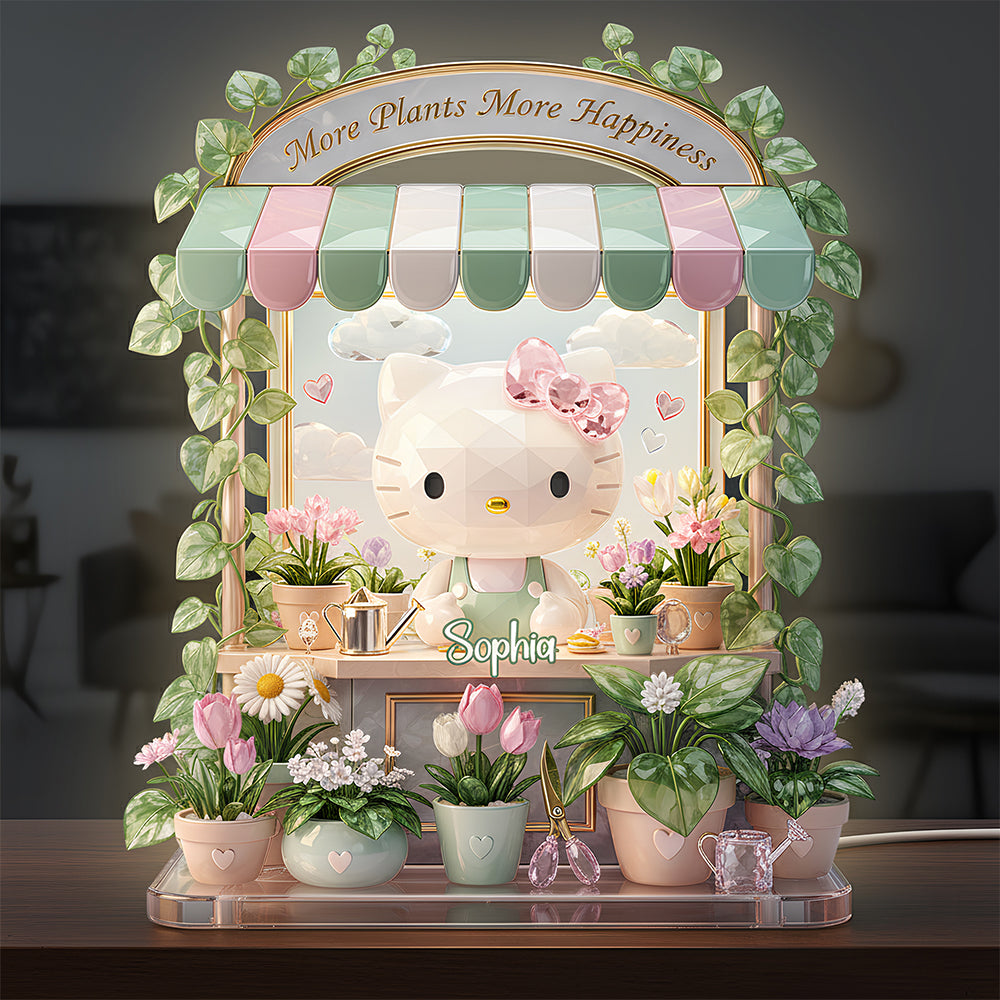 Happy Garden Light Box Personalized Gifts For Gardeners 02PADT171225-Homacus