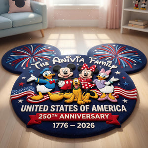 Celebrate Freedom 250th Edition Custom Shape Doormat - Personalized Gifts For Patriots 04PADT290426-Homacus