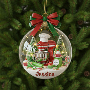 Stand Mixer Ornament - Personalized Christmas Gifts For Bakers 06PGLU260925-Homacus