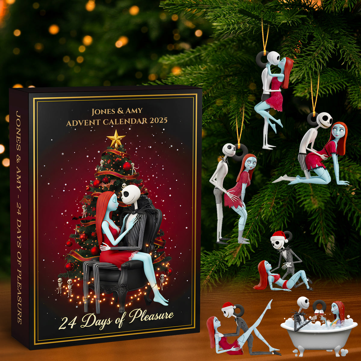 Love & Mischief Christmas Advent Calendar Blind Box Personalized Gifts For Couple 02NADT161025-Homacus