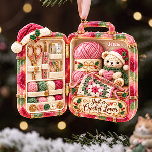 Handmade Craft Acrylic Ornament - Personalized Gifts For Crochet Lovers 01tota141026-Homacus