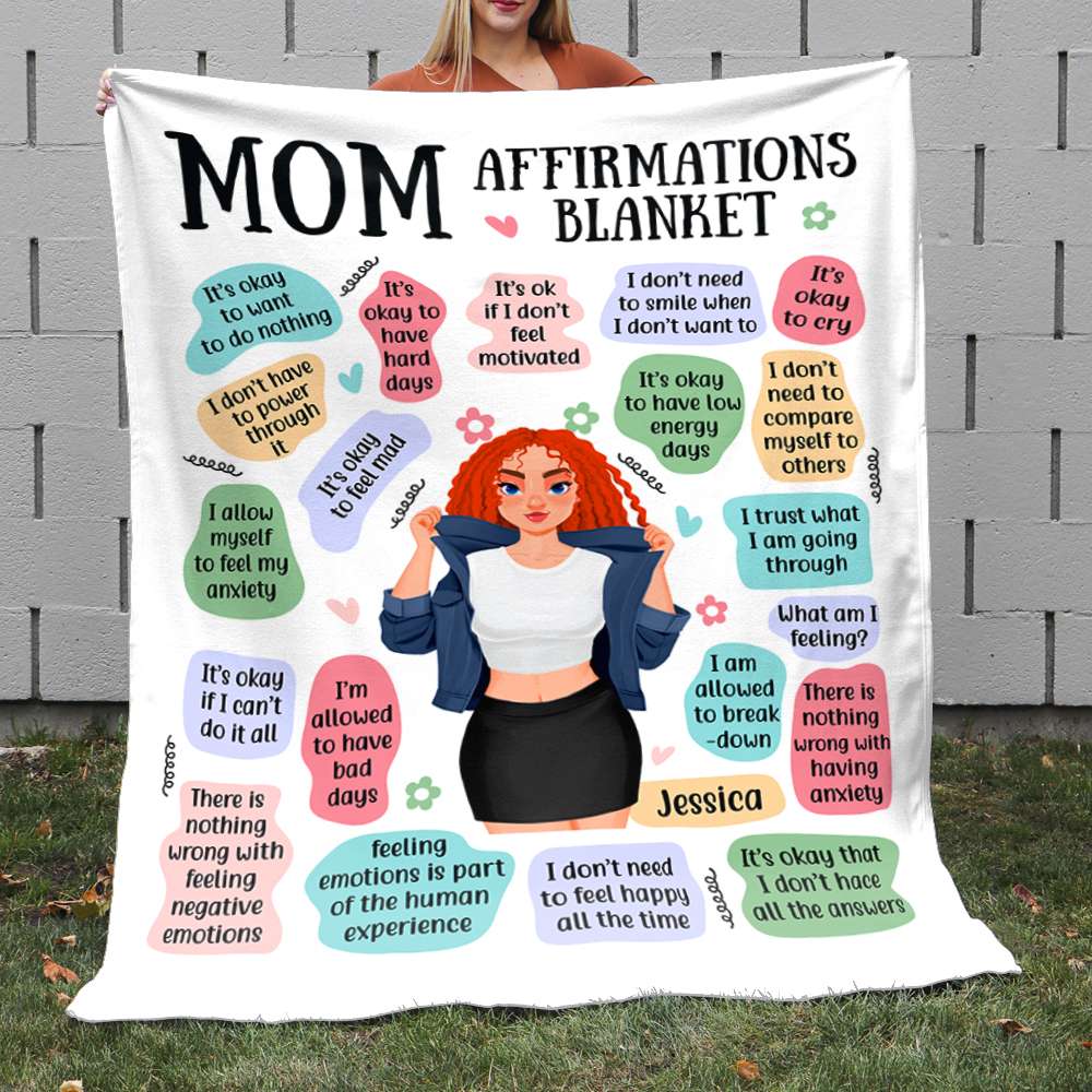 Personalized Gifts For Mom Blanket Cool Mom 01KADT301224PA-Homacus