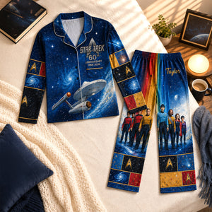 Long Time In The Cosmic Pajama Set - Personalized Gifts 04qhdh260826