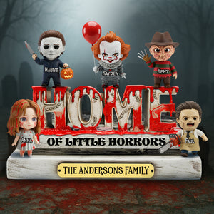 Horror Home Acrylic Plaque - Personalized Gifts For Family 05QHLU250825-Homacus