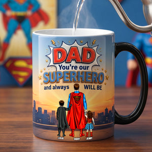 Best Dad Ever Magic Mug - Personalized Gifts For Dad 01NATN060526-Homacus