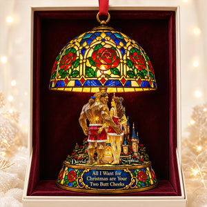 Naughty Fairy Tale Couple Christmas Ornament - Personalized Gifts For Couple 07ohdt231026-Homacus