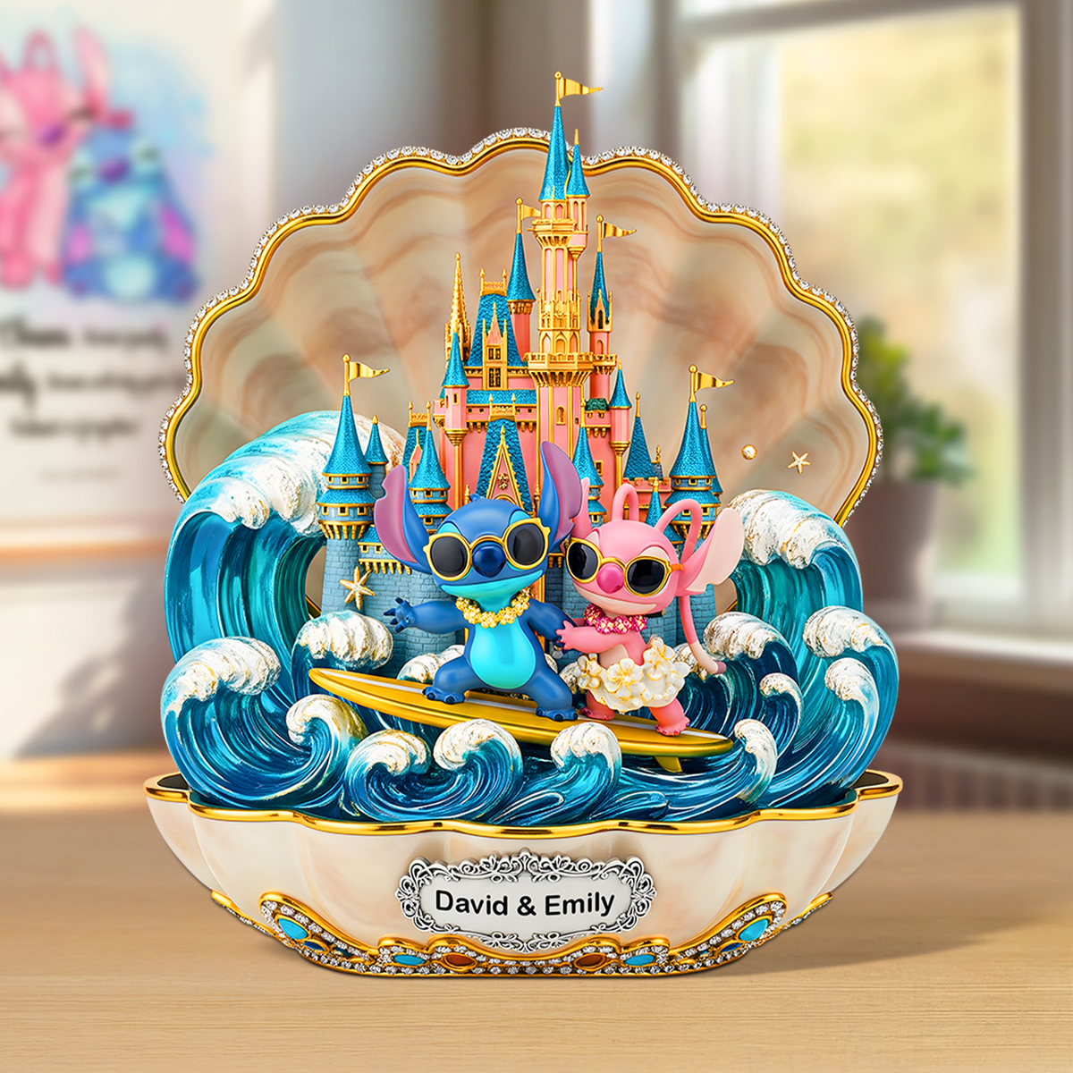 Summer Couple Acrylic Plaque - Personalized Gifts For Couple 04ohpu110625-Homacus