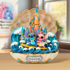 Summer Couple Acrylic Plaque - Personalized Gifts For Couple 04ohpu110625-Homacus