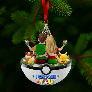 Couple I Choose You Ornament - Personalized Gifts For Couple 03ohlu071025-Homacus