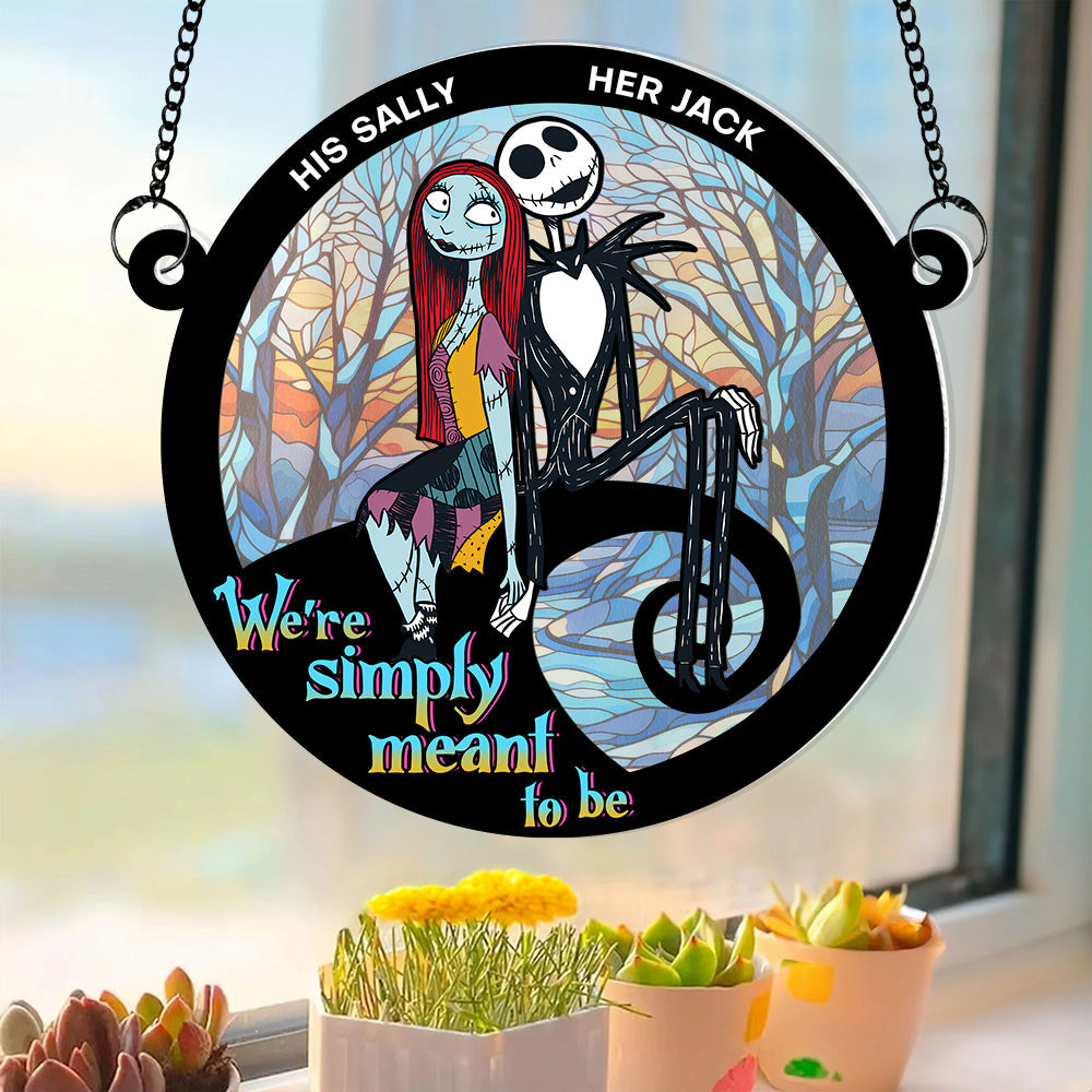 Personalized Gifts For Couple Suncatcher Ornament 04ACDT120724-Homacus