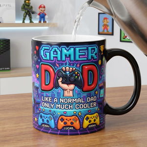 Gamer Dad Retro Magic Mug - Personalized Gifts For Dads 03natn120526-Homacus